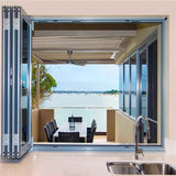 Aluminum Bi-Folding Window